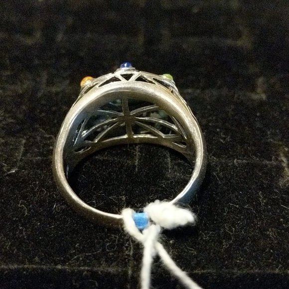 Southwestern Arizona Turquoise Ring Size 10 - Picture 3 of 7